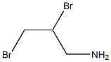 2,3-dibromopropan-1-amine Struktur