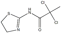 N1-(4,5-dihydro-1,3-thiazol-2-yl)-2,2-dichloropropanamide Struktur