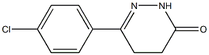 6-(4-chlorophenyl)-2,3,4,5-tetrahydropyridazin-3-one Struktur