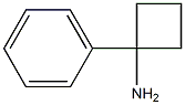 1-phenylcyclobutanamine Struktur