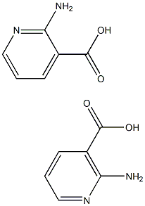 2-Aminopyridine-3-carboxylic acid(2-Aminonicotinic acid) Struktur