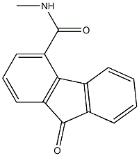 N4-methyl-9-oxo-9H-fluorene-4-carboxamide Struktur