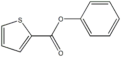 phenyl thiophene-2-carboxylate Struktur