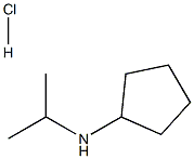 N-cyclopentyl-N-isopropylamine hydrochloride Struktur