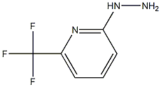 6-(Trifluoromethyl)pyrid-2-ylhydrazine Struktur