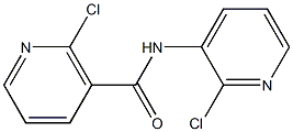 2-chloro-N-(2-chloro-3-pyridinyl)nicotinamide Struktur