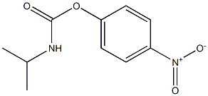 4-nitrophenyl N-isopropylcarbamate Struktur