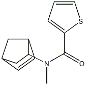 N2-bicyclo[2.2.1]hept-5-en-2-yl-N2-methylthiophene-2-carboxamide Struktur