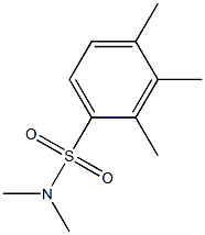 Pentamethylbenzenesulphonamide Struktur