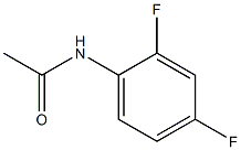 N1-(2,4-difluorophenyl)acetamide Struktur