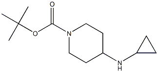 1-Boc-4-cyclopropylamino-piperidin Struktur