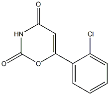 6-(2-chlorophenyl)-3,4-dihydro-2H-1,3-oxazine-2,4-dione Struktur