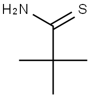 2,2-dimethylpropanethioamide Struktur