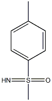 S-Methyl-S-(p-tolyl)sulphoximine Struktur