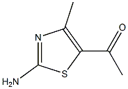 1-(2-amino-4-methyl-1,3-thiazol-5-yl)-1-ethanone Struktur