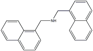 N,N-di(1-naphthylmethyl)amine Struktur