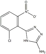 5-(2-chloro-6-nitrophenyl)-4H-1,2,4-triazol-3-amine Struktur