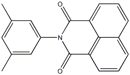 2-(3,5-dimethylphenyl)-2,3-dihydro-1H-benzo[de]isoquinoline-1,3-dione Struktur