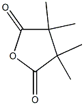 3,3,4,4-tetramethyltetrahydrofuran-2,5-dione Struktur