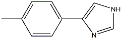 4-(4-methylphenyl)-1H-imidazole Struktur