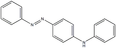 N1-phenyl-4-(2-phenyldiaz-1-enyl)aniline Struktur