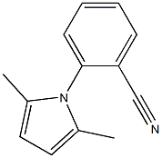 2-(2,5-dimethyl-1H-pyrrol-1-yl)benzenecarbonitrile Struktur