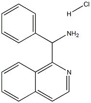 1-isoquinolyl(phenyl)methylamine hydrochloride Struktur