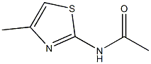 N1-(4-methyl-1,3-thiazol-2-yl)acetamide Struktur