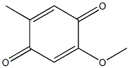 2-methoxy-5-methylbenzo-1,4-quinone Struktur