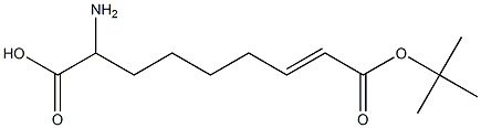 (2R)-BOC-2-AMINO-7-OCTENOIC ACID Struktur