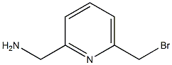 (6-(bromomethyl)pyridin-2-yl)methanamine Struktur