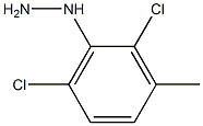 1-(2,6-dichloro-3-methylphenyl)hydrazine Struktur