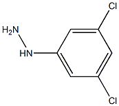 1-(3,5-dichlorophenyl)hydrazine Struktur