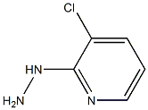 1-(3-chloropyridin-2-yl)hydrazine Struktur