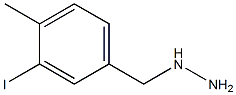 1-(3-iodo-4-methylbenzyl)hydrazine Struktur