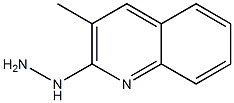 1-(3-methylquinolin-2-yl)hydrazine Struktur