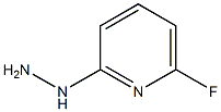 1-(6-fluoropyridin-2-yl)hydrazine Struktur