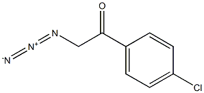 2-azido-1-(4-chlorophenyl)ethanone Struktur