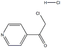 2-CHLORO-1-(PYRIDIN-4-YL)ETHANONE hydrochloride Struktur