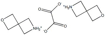 2-oxa-6-azoniaspiro[3.3]heptane oxalate Struktur