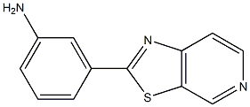 3-(thiazolo[5,4-c]pyridin-2-yl)aniline Struktur