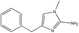 4-benzyl-1-methyl-1H-imidazol-2-amine Struktur