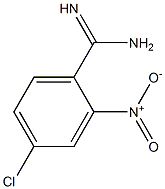 4-chloro-2-nitrobenzamidine Struktur