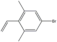 5-bromo-1,3-dimethyl-2-vinylbenzene Struktur