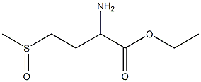 ethyl 2-amino-4-(methylsulfinyl)butanoate Struktur