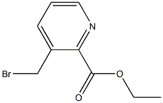 ethyl 3-(bromomethyl)pyridine-2-carboxylate Struktur