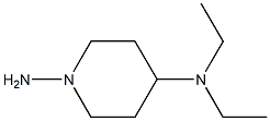 N4,N4-Diethyl-piperidine-1,4-diamine Struktur