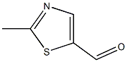 2-Methyl-1,3-thiazole-5-carboxaldehyde Struktur