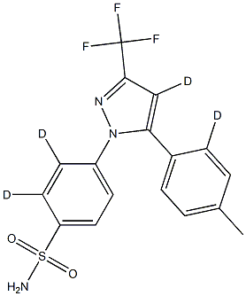 Celebrex-d4 Struktur