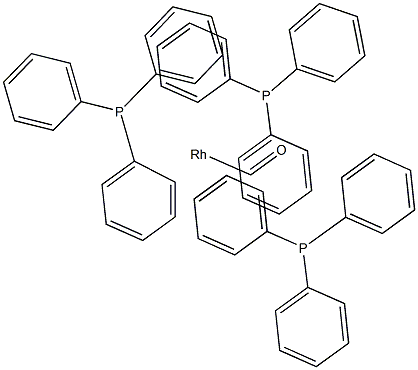 Hydridocarbonyltris(Triphenylphosphine)  Rhodium  (I)  Crystal Struktur